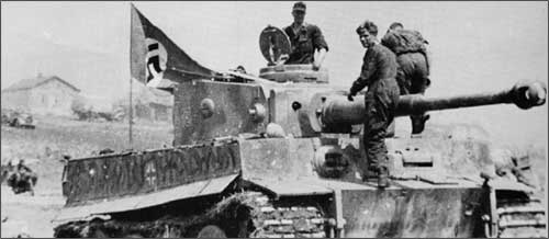 Tiger I, LSSAH, at Kursk - 1943